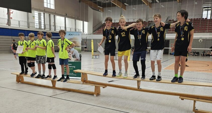 Siegerehrung Turnier U14 männlich